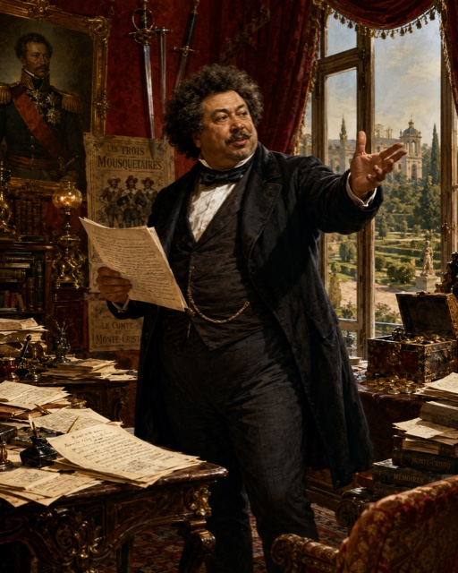 Portrait of Dumas