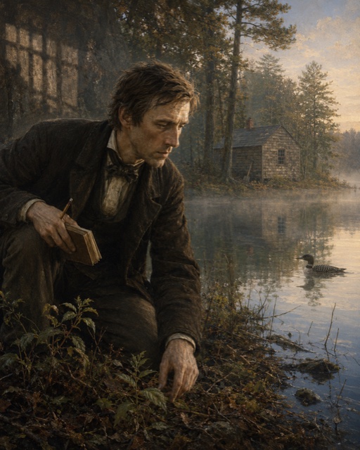 Portrait of Thoreau