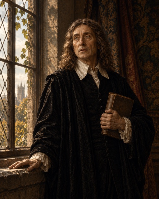 Portrait of John Milton
