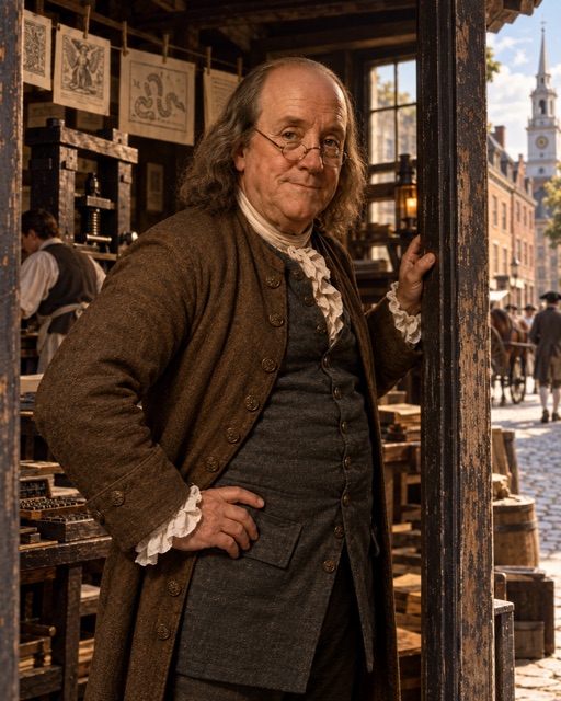 Portrait of Franklin