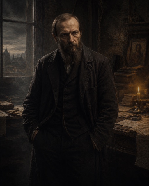 Portrait of Dostoevsky