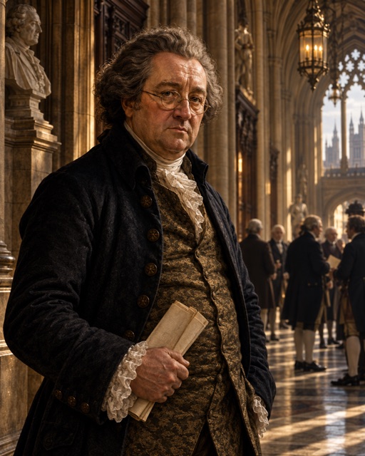 Portrait of Edmund Burke