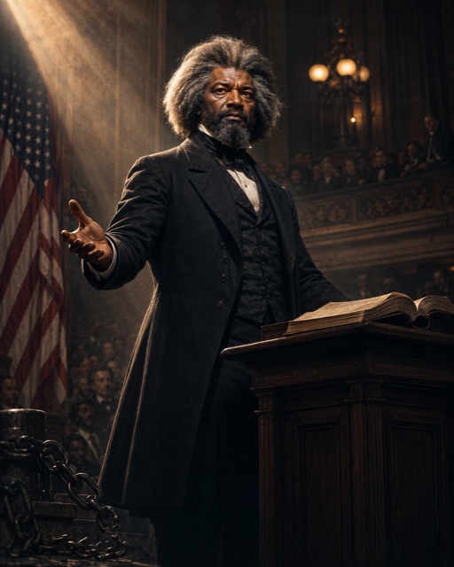 Portrait of Frederick Douglass