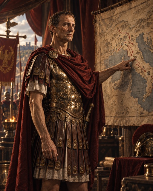 Portrait of Julius Caesar