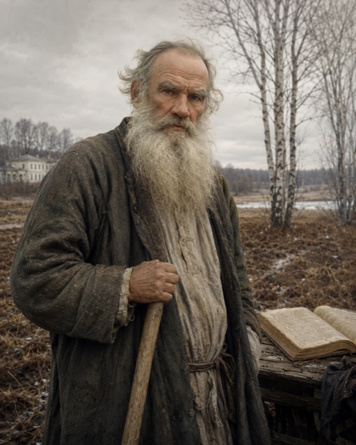 Portrait of Tolstoy