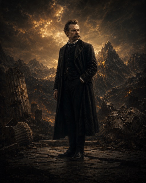 Portrait of Nietzsche