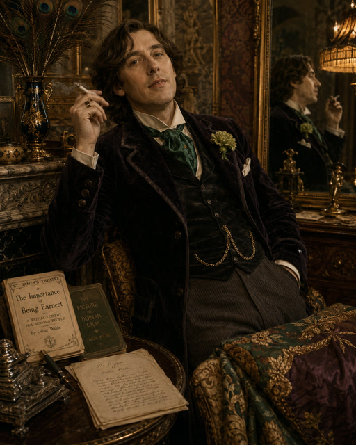 Portrait of Wilde