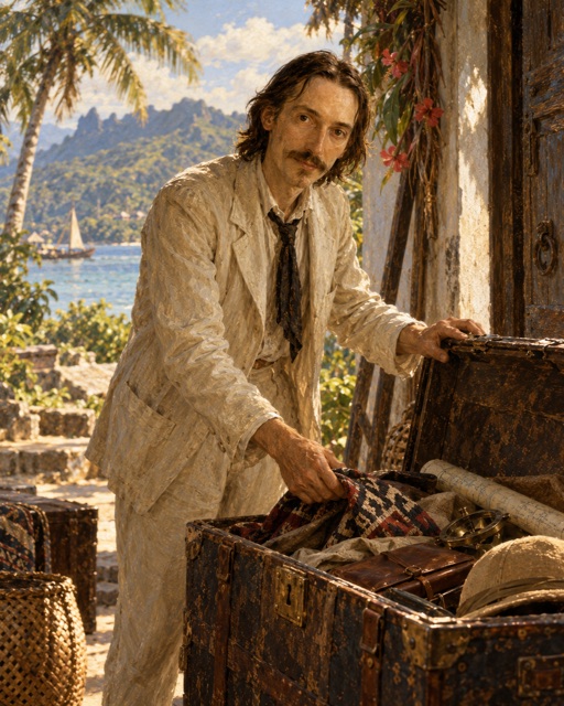 Portrait of Stevenson