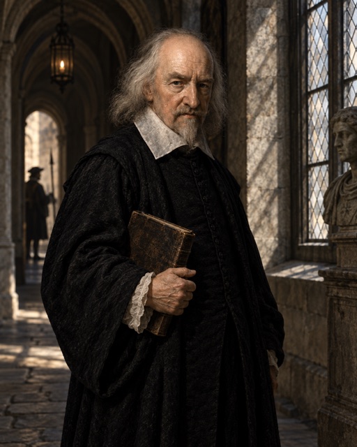 Portrait of Thomas Hobbes